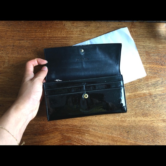 Christian Dior Patent Leather Wallet - Picture 4 of 8